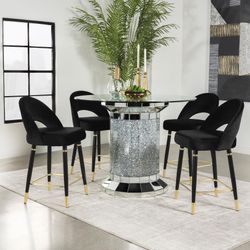 New Dinning Set Table With 4 Chairs