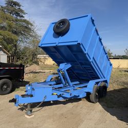 New Dump Trailer Sissor Hoist System ! 