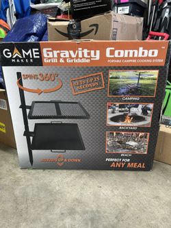 GameMaker Gravity Combo Grill And Griddle
