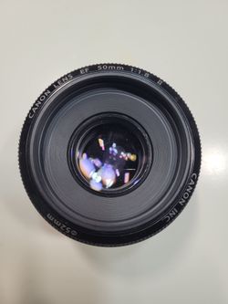 Canon EF 50 F1.8 II Prime Lens