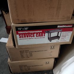 Brand New Rolling Service Carts