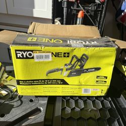 Ryobi ONE+ HP 18V Brushless 10 in. Battery Chainsaw (Tool Only/ no chain included)