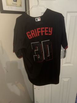 Nike Ken Griffey jr Cincinnati Reds baseball jersey size L