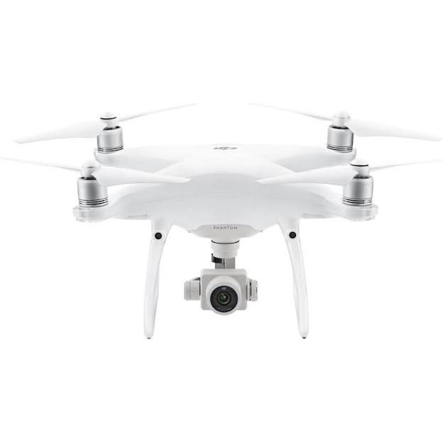 Phantom 4 drone with backpack