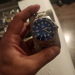 Blue Phoibos Watch 40 MM Watch 150