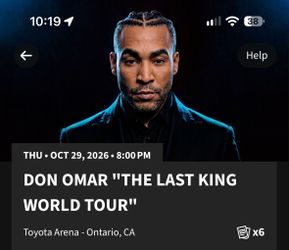 Don Omar The Last King World Tour Tickets Ontario CA