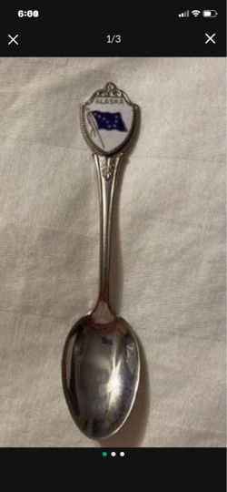 Vintage Alaska Souvenir Spoon