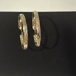 Gold Plated Hoops