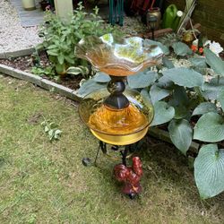 Hand Crafted burdbath