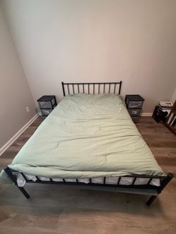 Queen Mattress and Frame