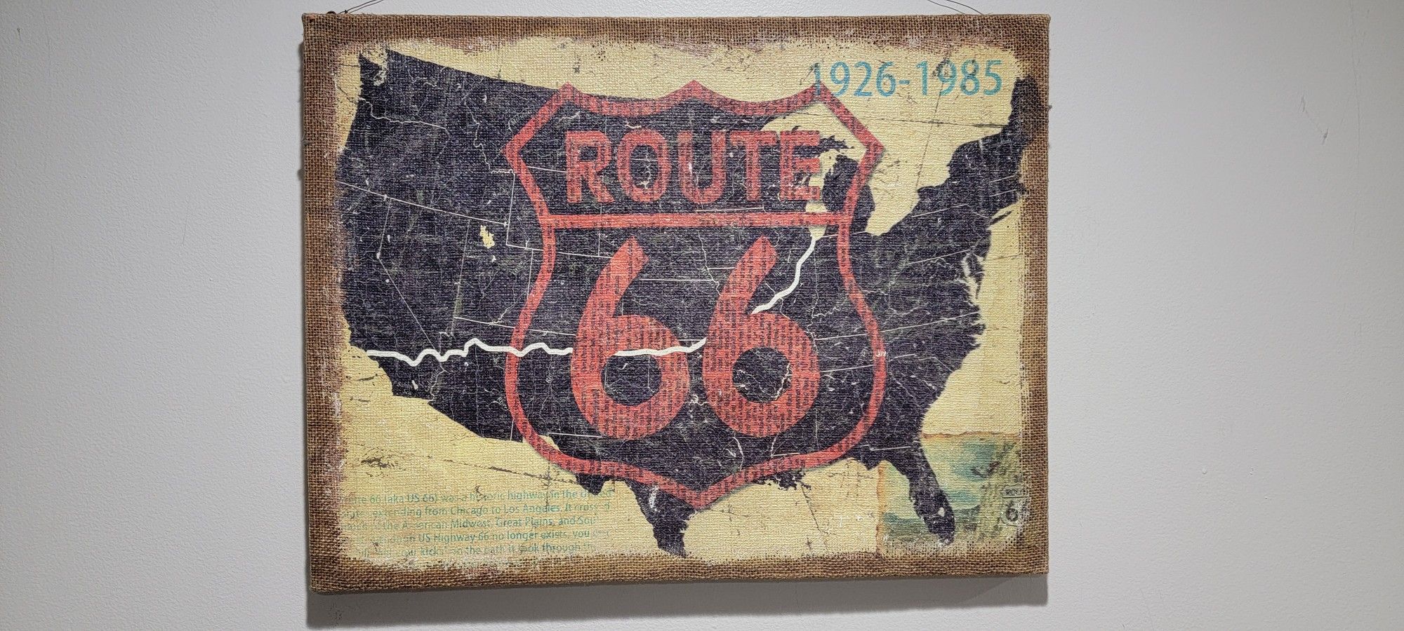Wall Art, Route 66