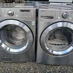 Lg Washer And Dryer Set Electric 