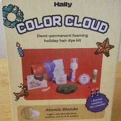 NEW Hally's Color Cloud Kit - Atomic Blonde