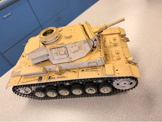 RC German Panzer Tank Model