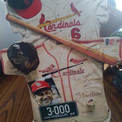 Stan Musial Wooden Stand Up 