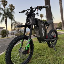 Electric Dirtbike 60mph Top Speed