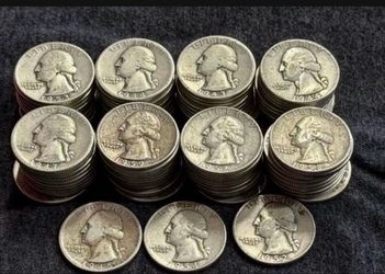 %90 silver quarters & silver dimes selling the silver coins below silver melt spot price !