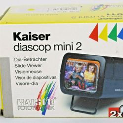 Kaiser Diascop Mini 2 2x 2011 Slide Viewer Photo Projector 