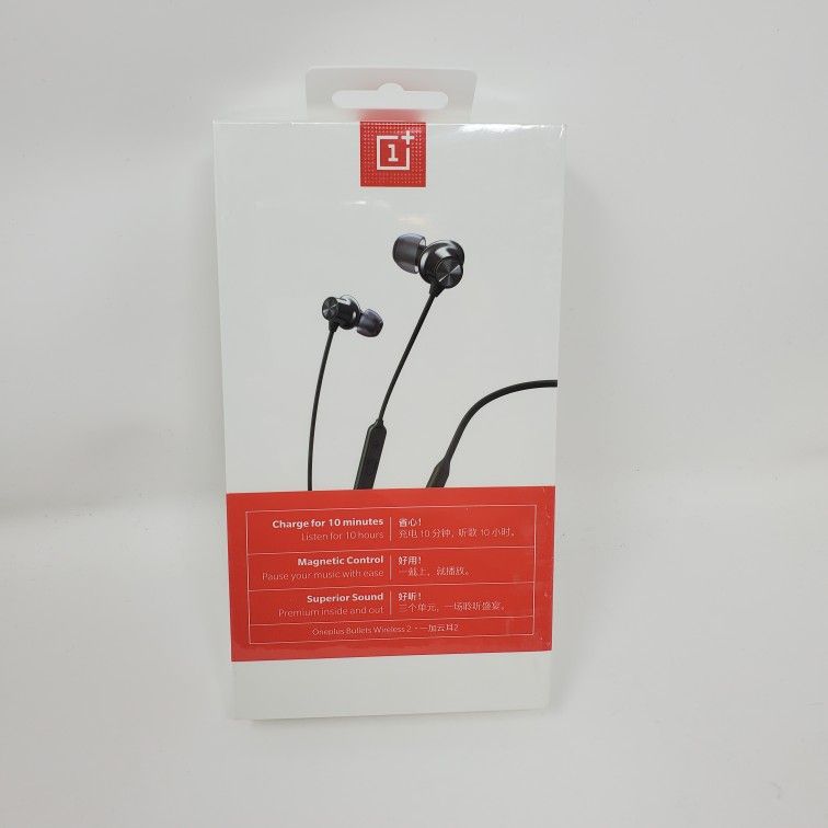 Clearance Sale New OnePlus Bullet Wireless 2 Bluetooth Headsets 