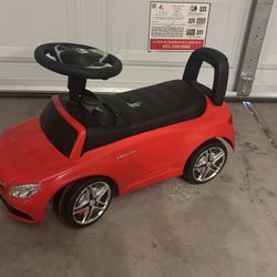 Mercedes Push Car