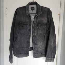 Men's Express Denim Jacket Xl Flex Chammara 