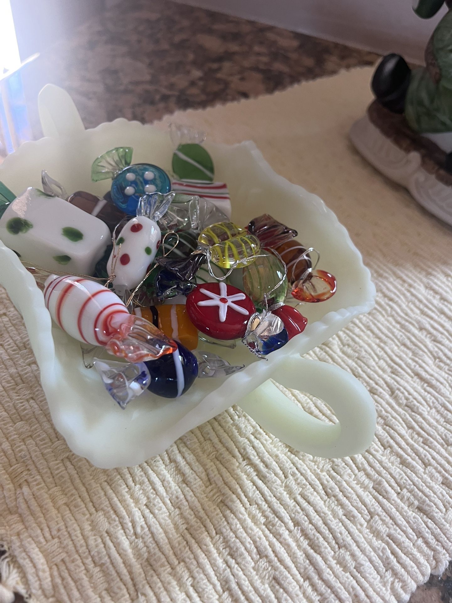Glass Candy Figurines