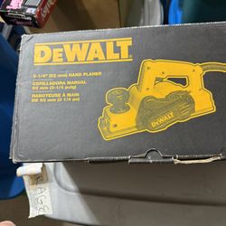 Dewalt Hand Planner