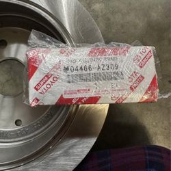 Front Rotors/pads OEM