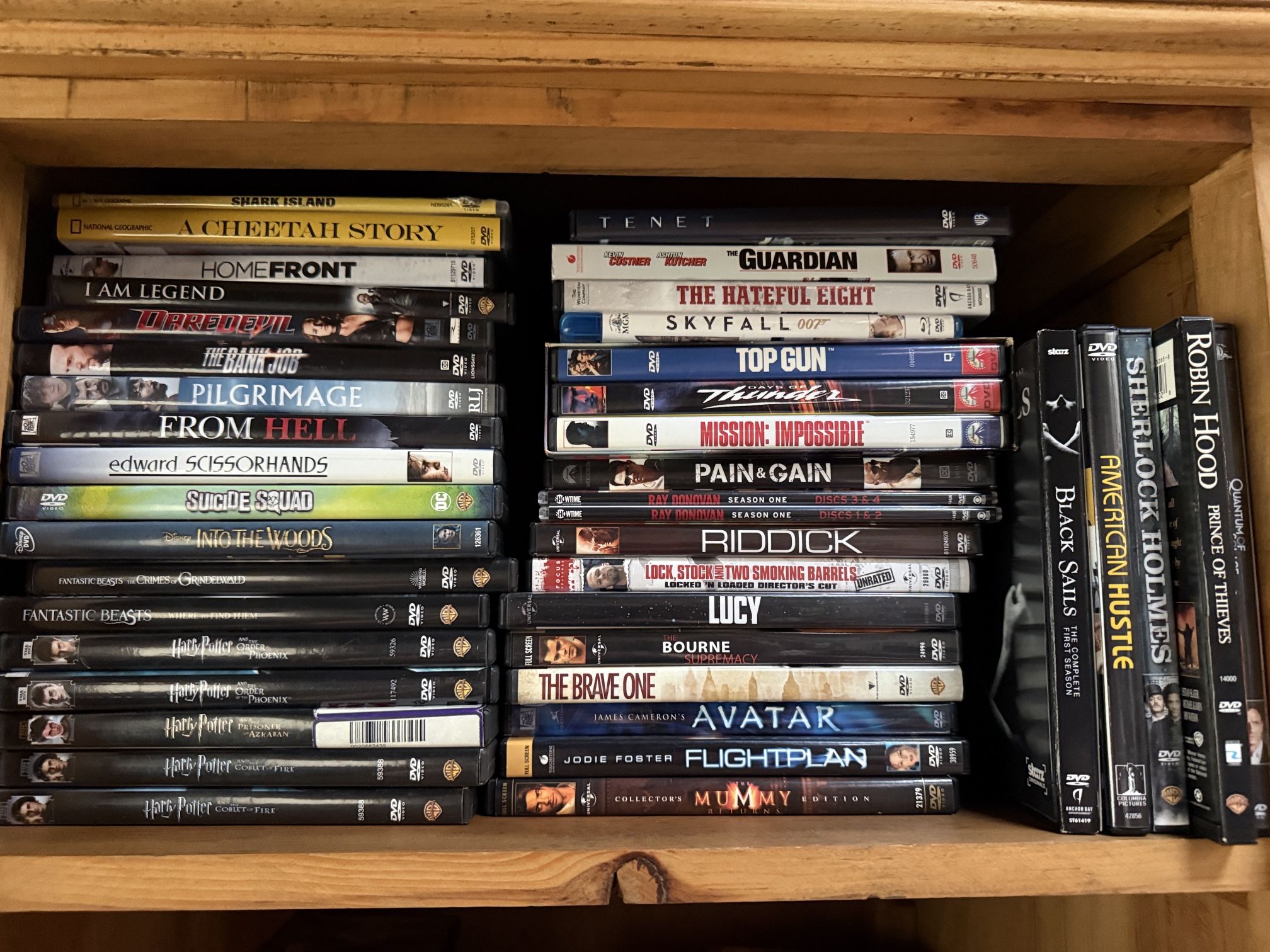 Action/Thriller/Fantasy DVD Bundle