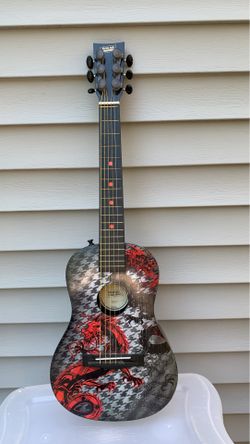Kids plastic guitar
