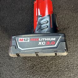Milwaukee M12 3.0ah Battery 