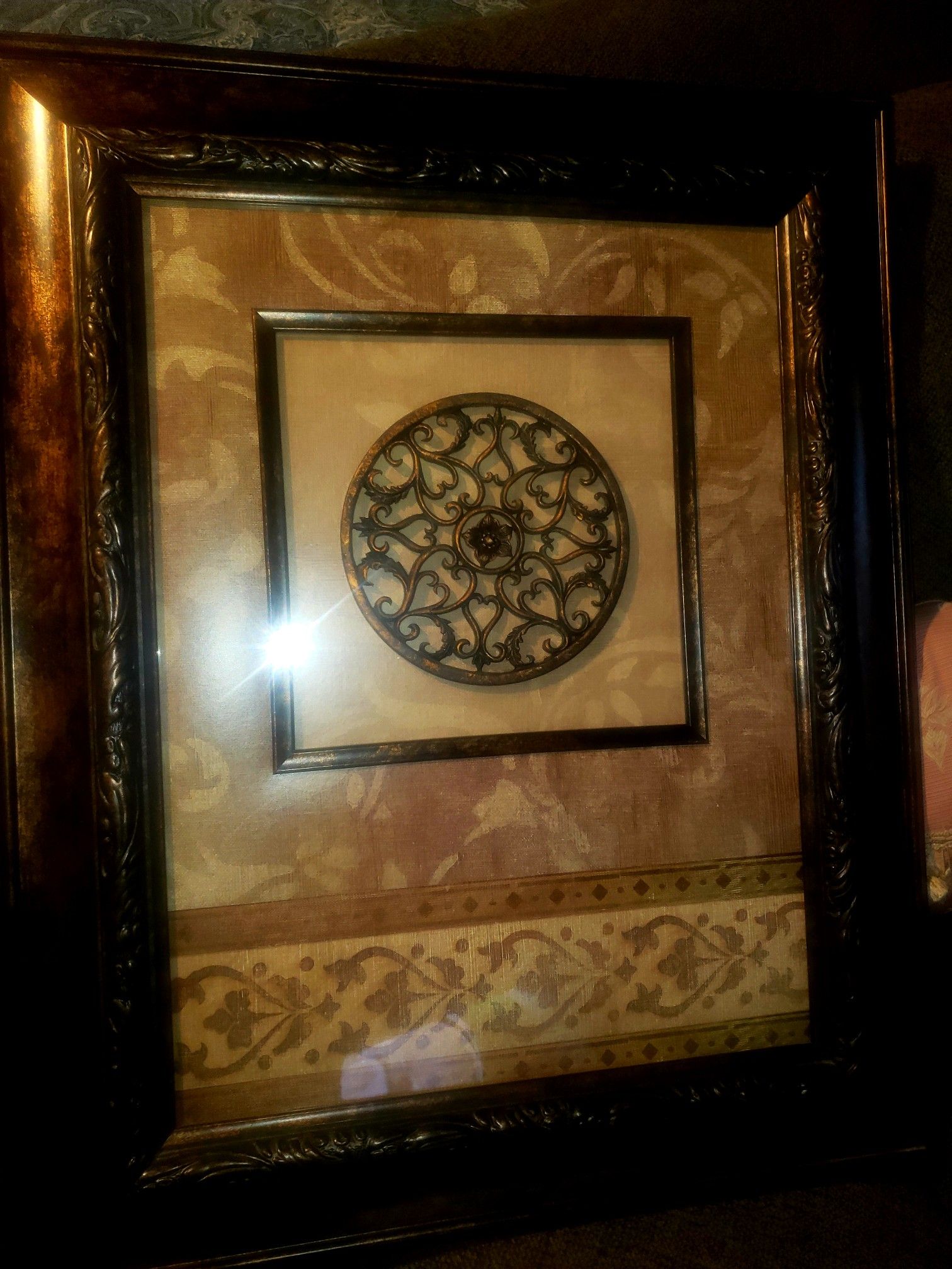 2 gorgeous picture frames like new $35