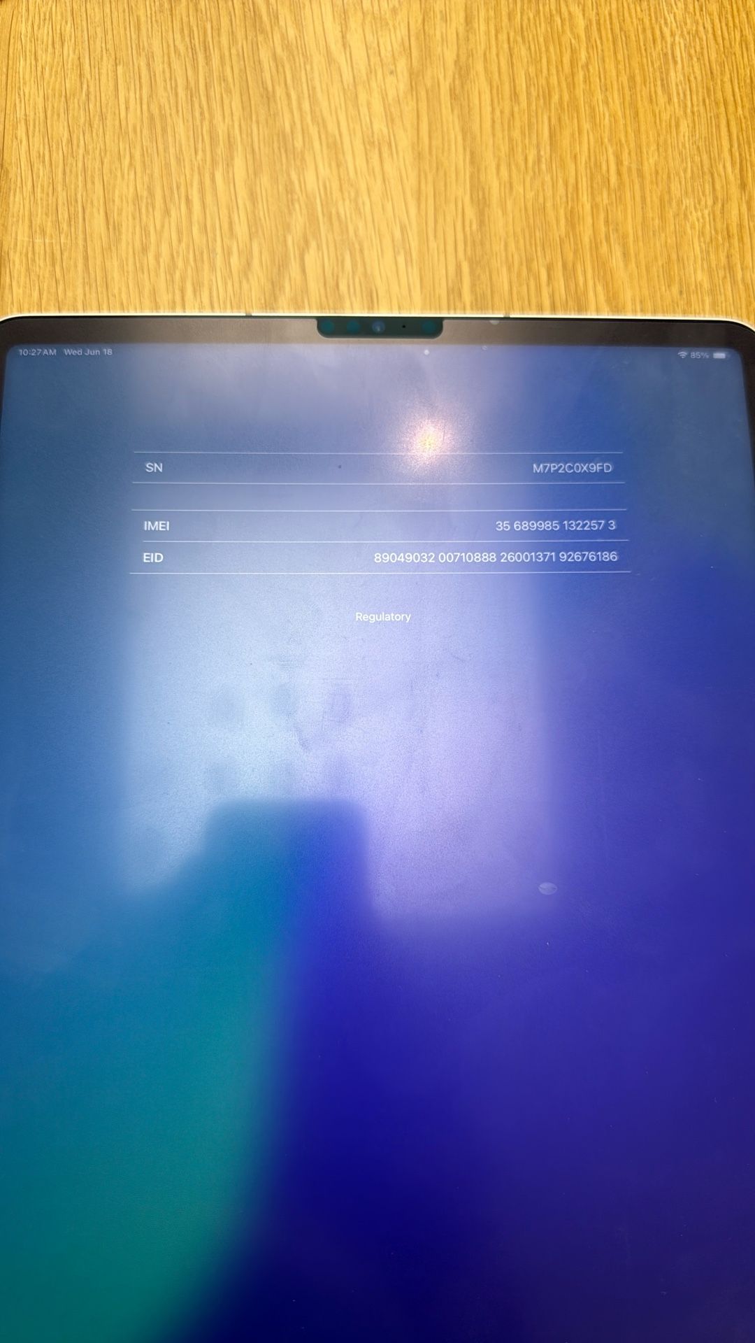 iPad Pro 12.9 Inch 6th Gen Cellular 256Gb