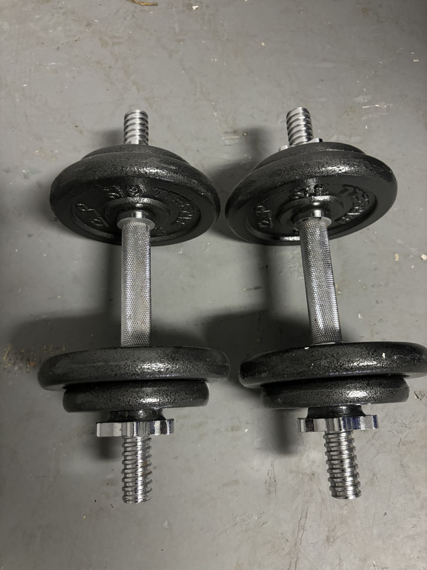 20lb Adjustable Dumbbell Pair