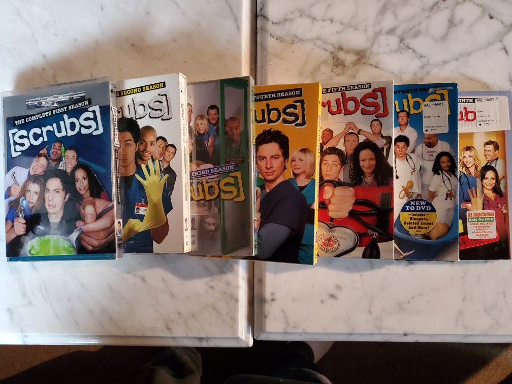 Scubs DVD Box Set, Season 1-7