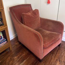 Beautiful Red Velvet Chair