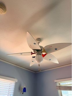 Aviation themed ceiling fan