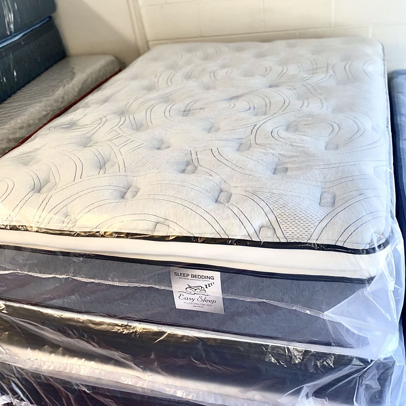 Full Size Mattress 14” Inches Pillow Top Of High Quality Also Available in Twin-Queen-King and Cali-King Same Day Delivery