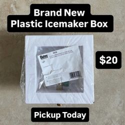 Brand New Plastic Icemaker Box (1 Available) 