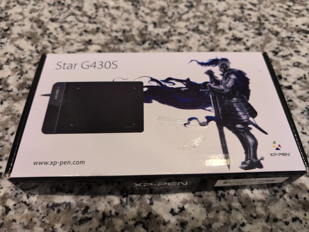 New XP-Pen
Star G430S OSU Graphics Drawing Pad Tablet With Battery Free Stylus Pen