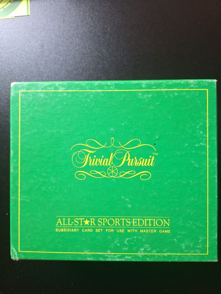 Trivial Pursuit- All Star Sports Edition