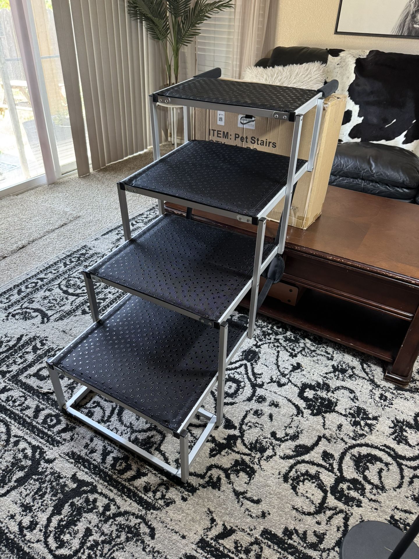 New Extra Wide Foldable Pet Steps