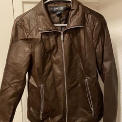 Faux Leather Jacket