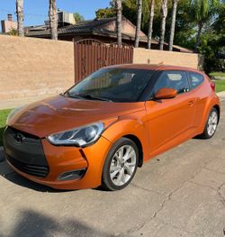 Hyundai Veloster 2016 Orange Car