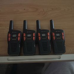 Cobra AM245 two-way radio.