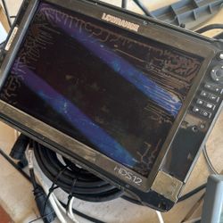 Lowrance HDS 12 GPS Fish Finder Etc 