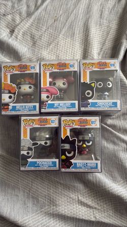 Naruto x Hello Kitty Funko Pops