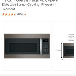 GE Over The Range Microwave 