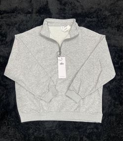 Alo Grey Quarter Zip Men’s New Sizes M/L 🔥