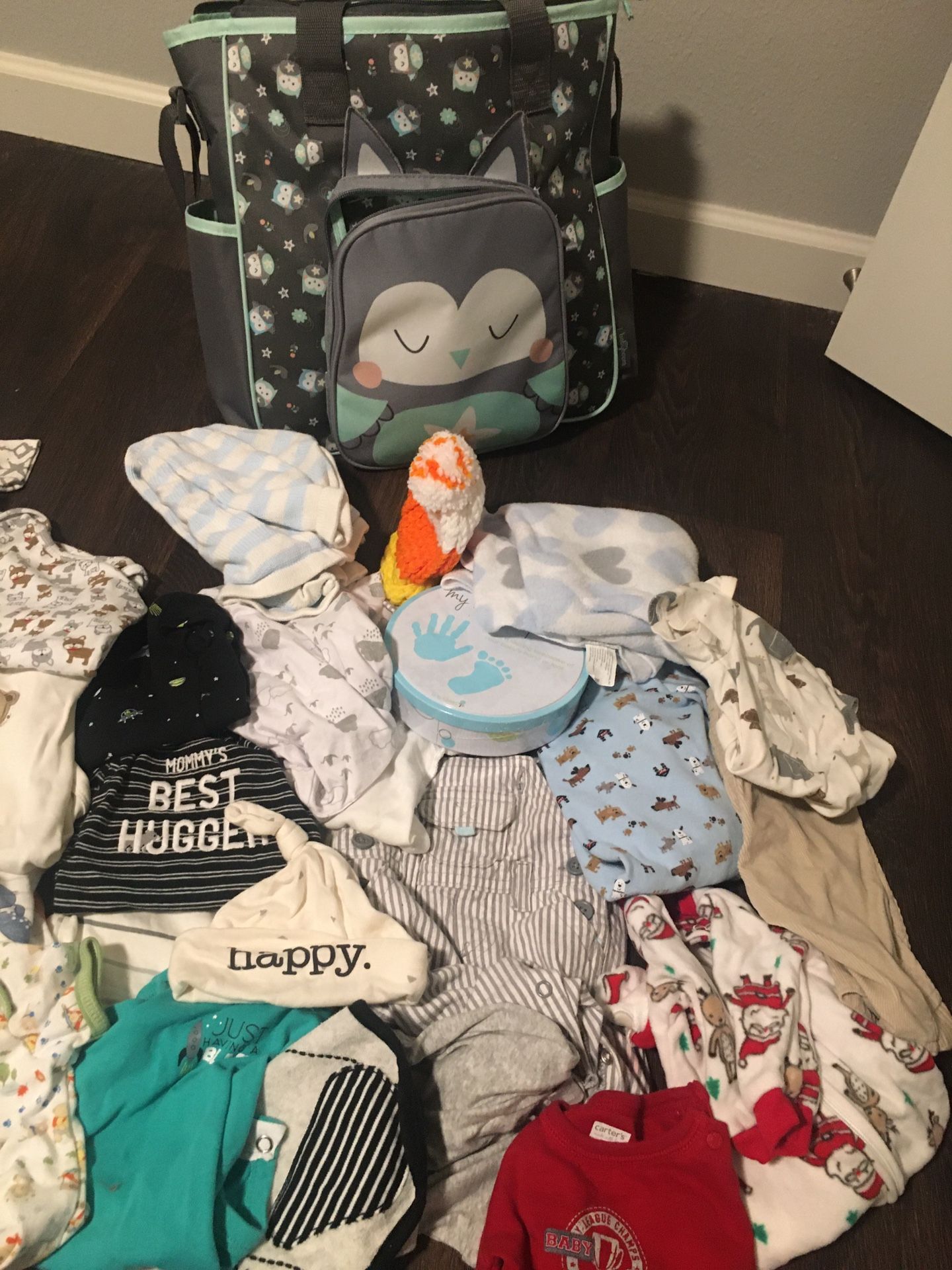 NB & 0-3 month baby boy clothing